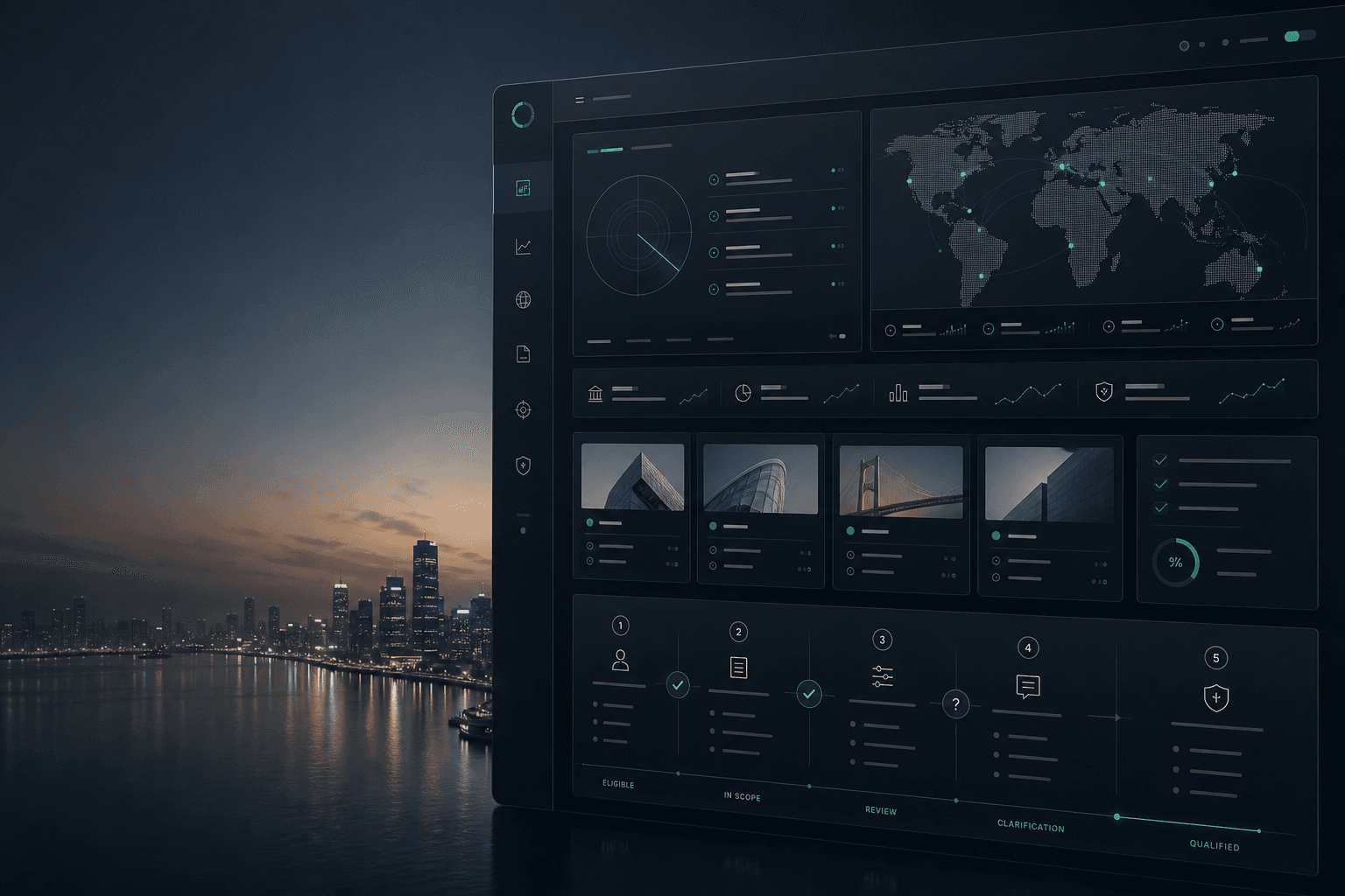 Portline Capital digital experience interface