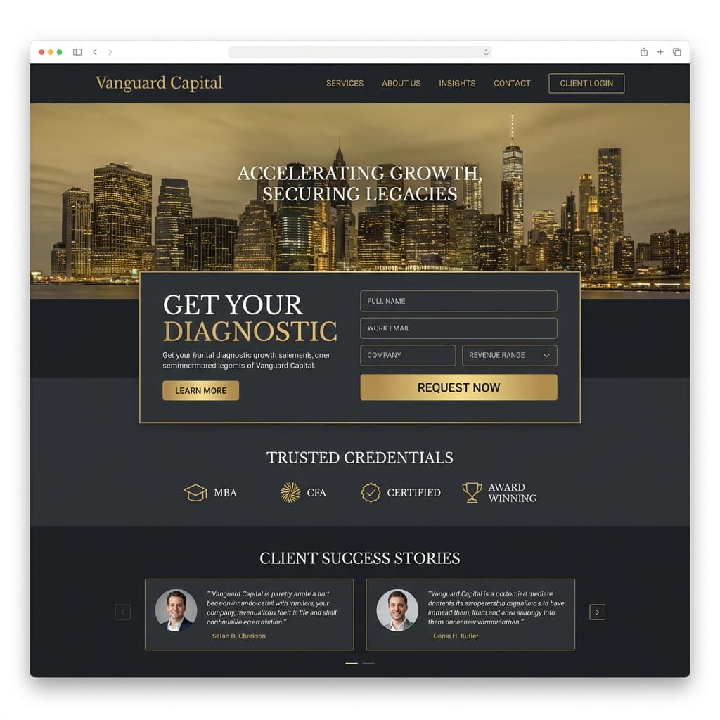 Vanguard Capital: 3.5x Authority Lead-Gen System